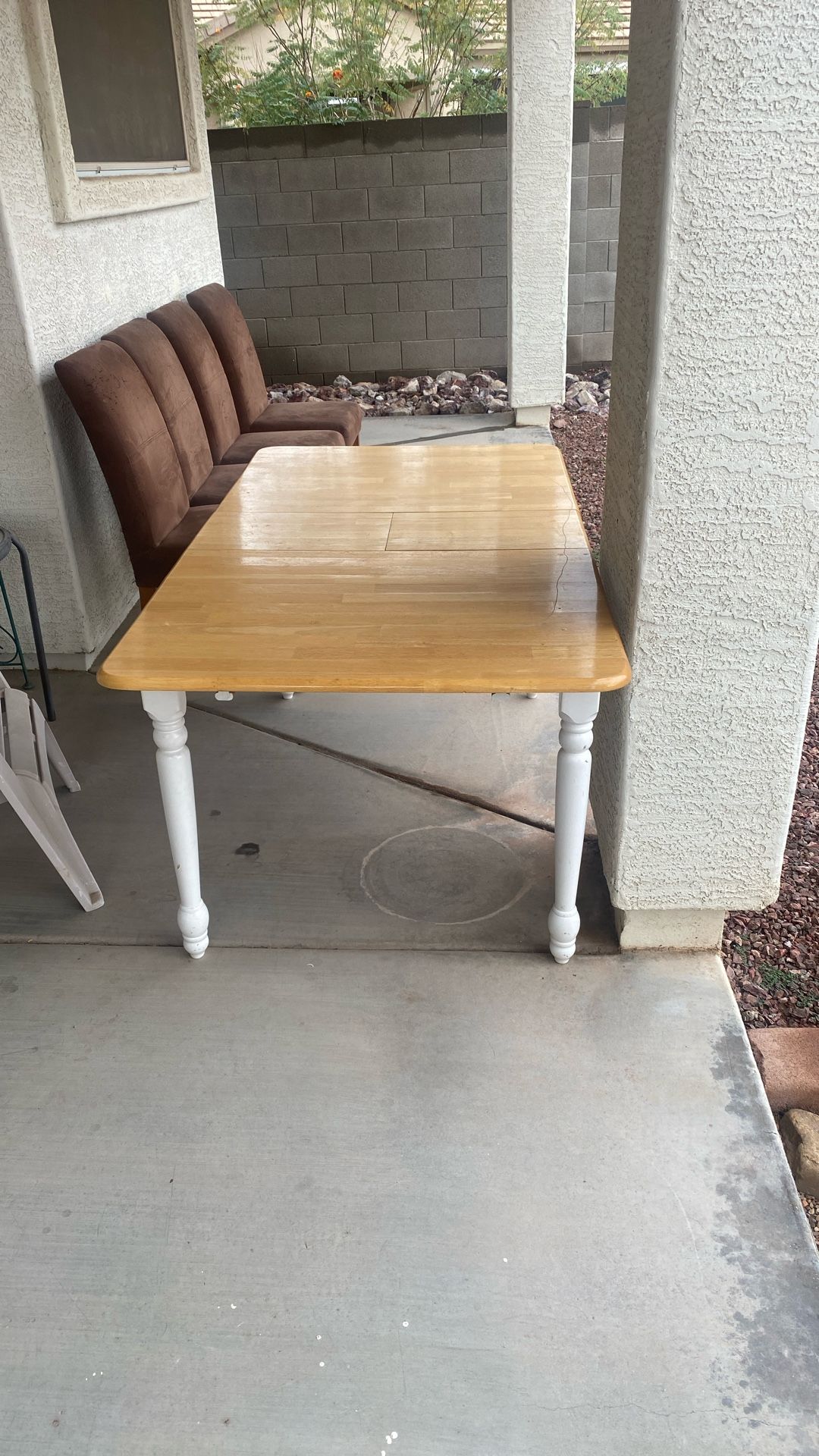 Kitchen Table And Chairs As Is