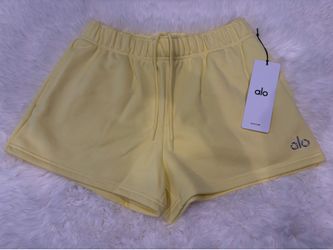 Alo yellow shorts - size S