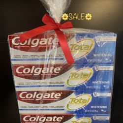 🛍SALE!!!!!! COLGATE TOTAL TOOTHPASTE (PACK OF 4)