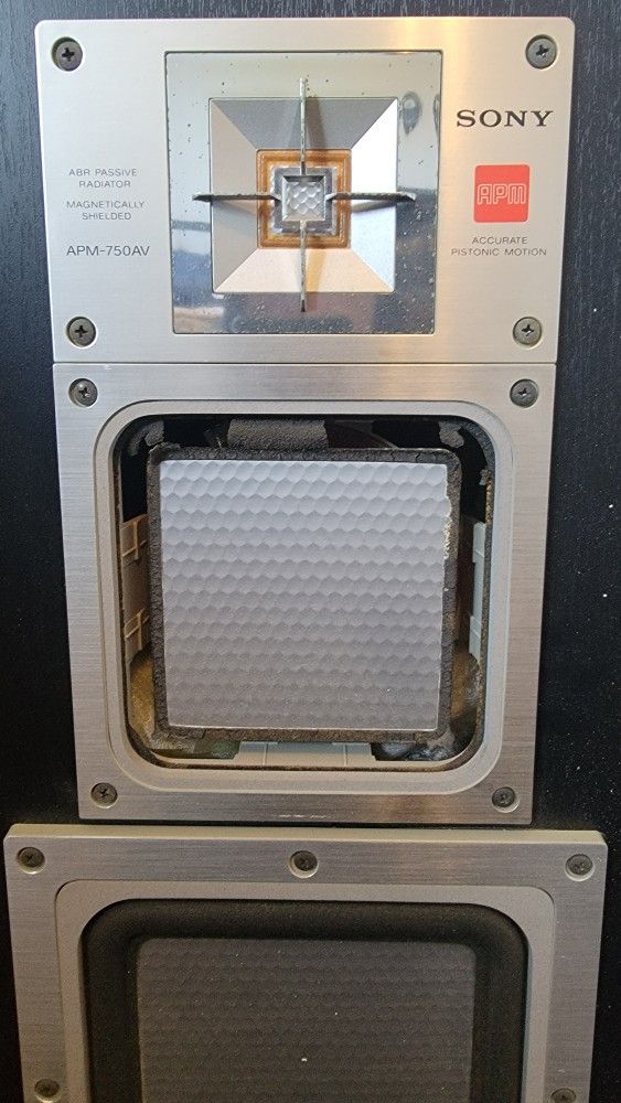 スピーカーシステム SONY APM-750AV 昭和レトロ 2台 1set 【公式通販】