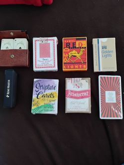 Vintage playing cards