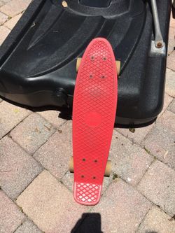 Red penny board!