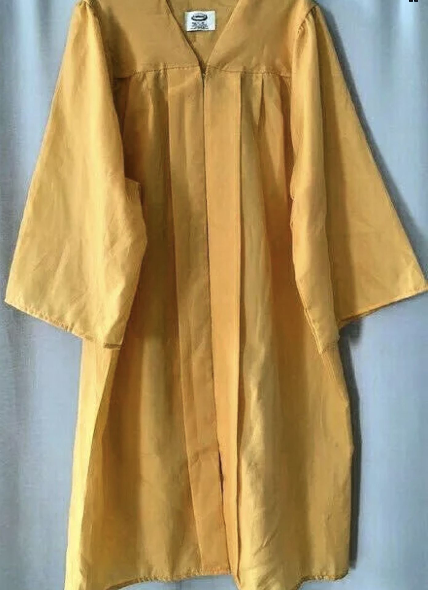 Yellow / Gold Graduation Cap & Gown Set