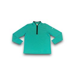Nike Dri-Fit Victory DJ5474-318 Teal Green 1/2 Zip Golf Shirt Men's Medium 
