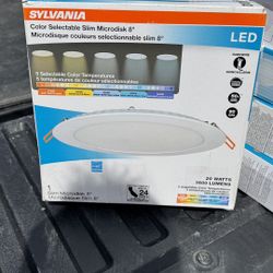 Sylvania Color Selectable Microdisk 8” Reseed LED Lights