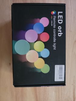 LED Orb Lights Set Of 6