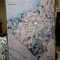 Federal Way City Map Novelty 