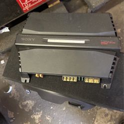 Sony Amp And Bass Speaker