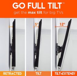 Free TV swiveling wall mount 65" OLED