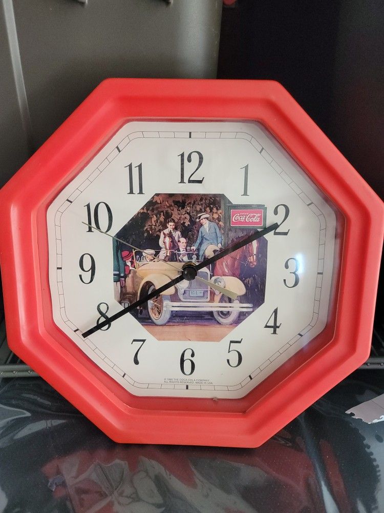 Coca Cola Clock