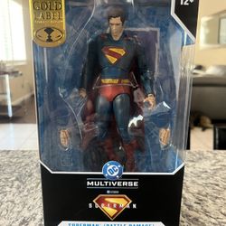 DC Multiverse Superman Battle Damage 7" Action Figure Superman Movie Gold Label