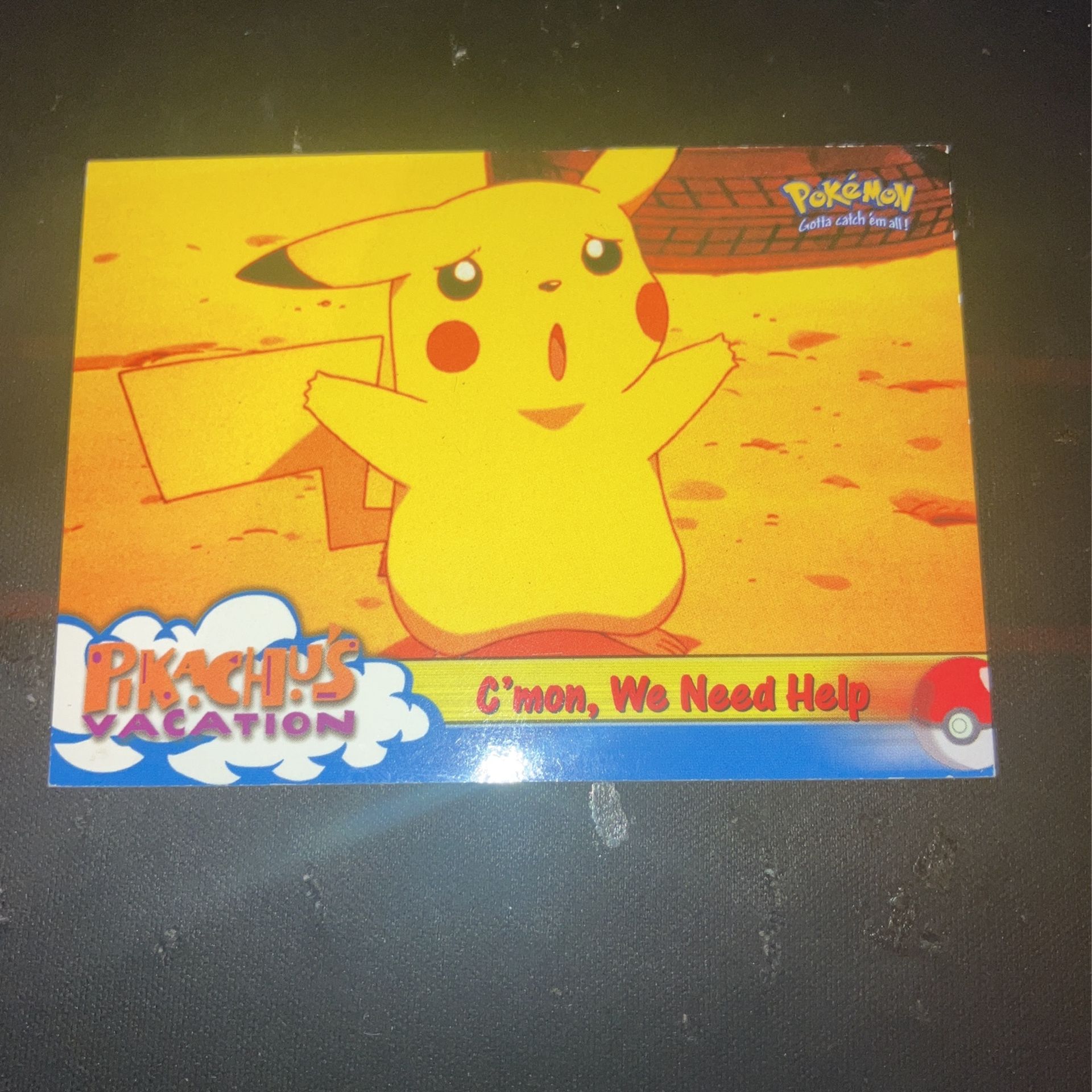 1999 Pikachus Location Tv Animation Edition Topps Pokemon Card