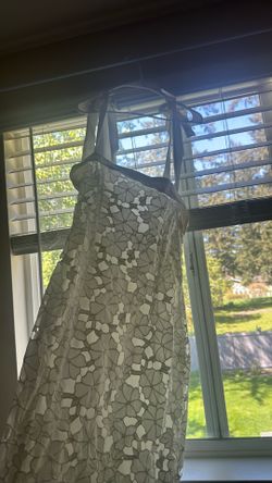 White Floral Dress