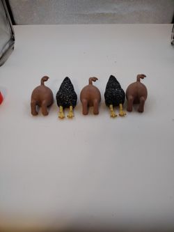 Country Kitchen Piggy and Chicken Butts Towel Or Pot Holder 
