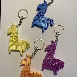 Loot Llama Fortnight keychain