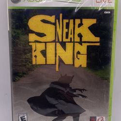 Sneak King Xbox 360  New SEALED !