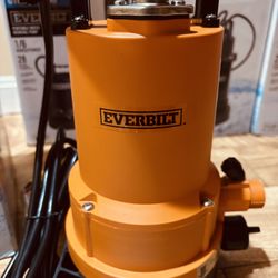 💦 Everbilt 1/4 HP 2-in-1 Utility Pump UTA02510 Submersible & Transfer Modes! BRAND NEW LIKE NEW!