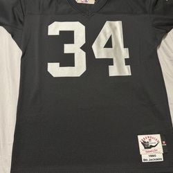 Bo Jackson Raiders Throwback Jersey (Mitchell & Ness) – New w/ Tags