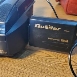 Quasar VLM-458 Palmsight VHC-C Camcorder Video Camera Watch Video 