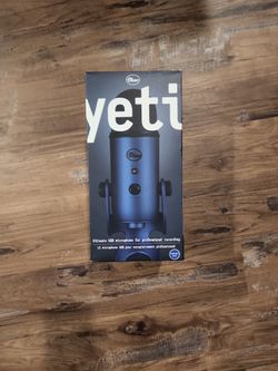 New Blue Yeti Microphone