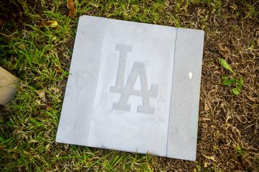 Dodgers Concrete Stepping Stones