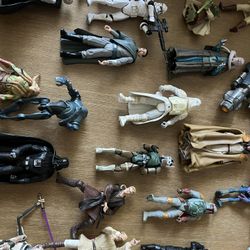 Star Wars Figures Early 2000’s