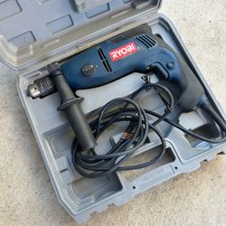 Ryobi D552H 1/2" Electric Hammer Drill 2 Speed Reversible Corded with Case
