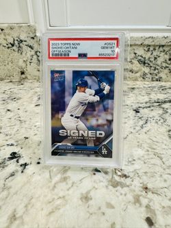Shohei Ohtani Los Angeles Dodgers “signed”