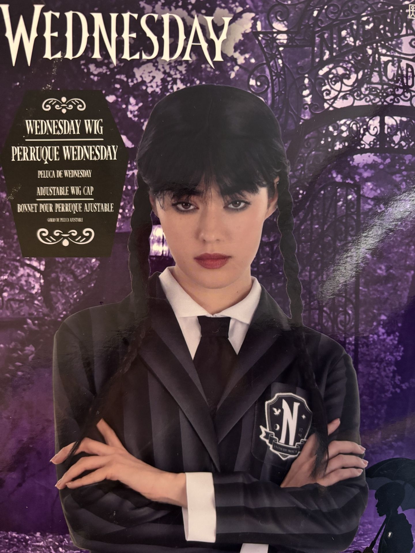 New Wednesday Addams Wig