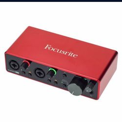 Focusrite Scarlett 2i2 3rd Gen USB Audio Interface