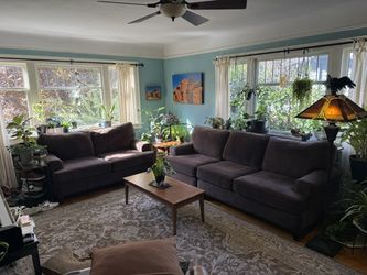 Cozy Sofa Set and Ottoman