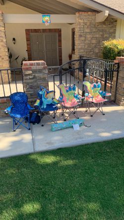 Kids camping chairs