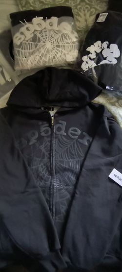 Spider zip up hoodie