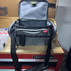 Fishing Bag. Tackle Bag With Accessories. 
