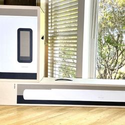 Sonos:  Arc Ultra (White) + Sub 4 (White).  Brand New Sealed.  Includes Warranty.