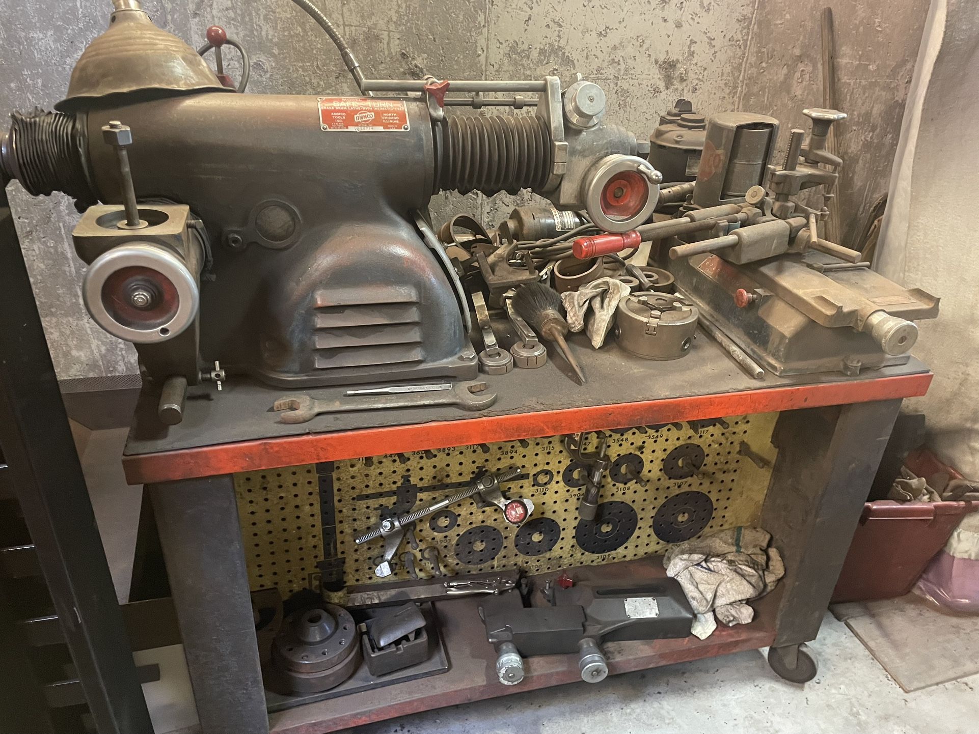 Amco Brake Lathe