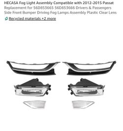 2012-2015 VW passat foglights NEW