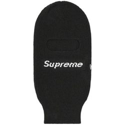 Supreme New Era Box Logo Balaclava Black