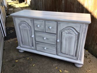 Buffet solid wood with country or beach charm
