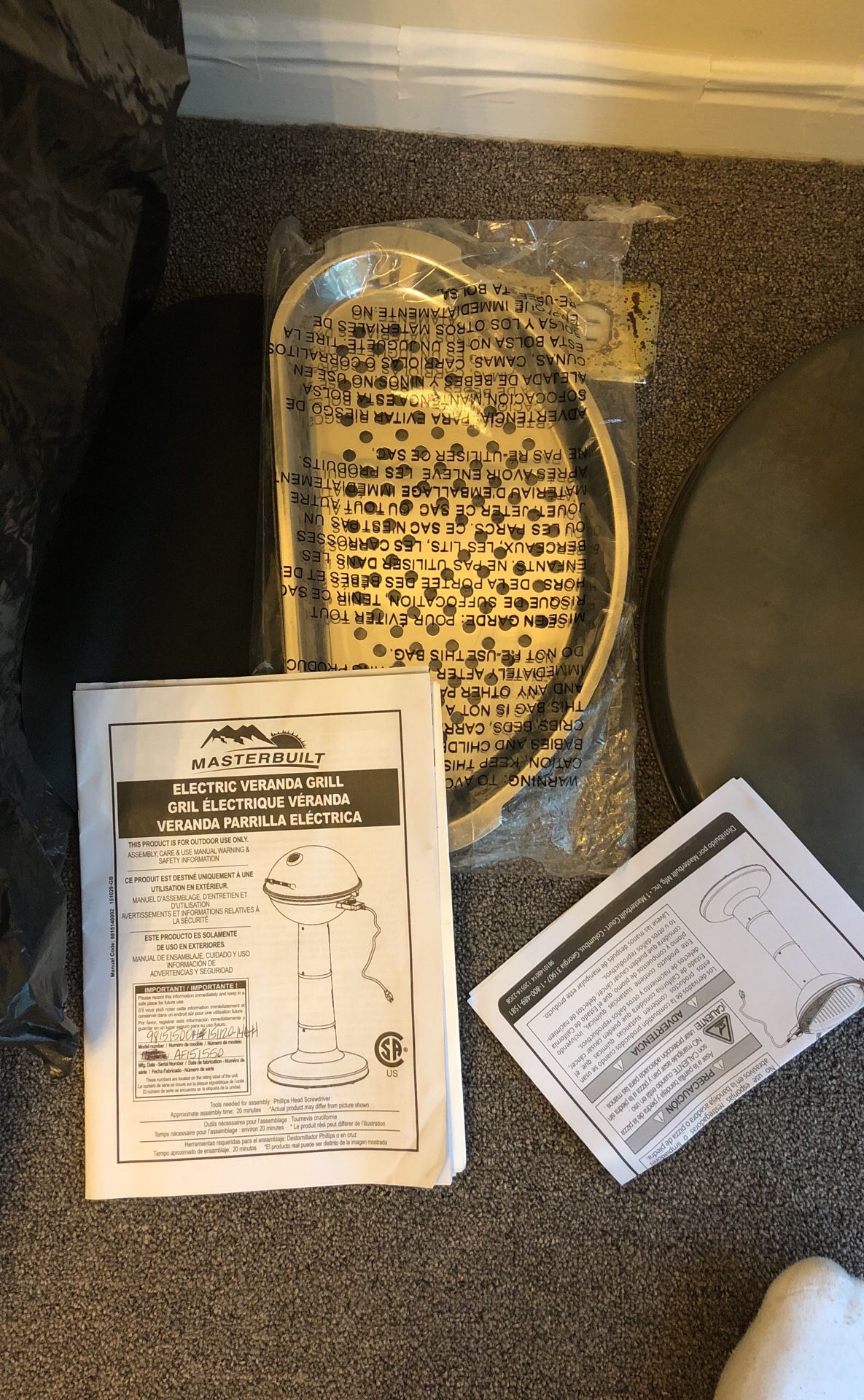 Master built Electric Grill