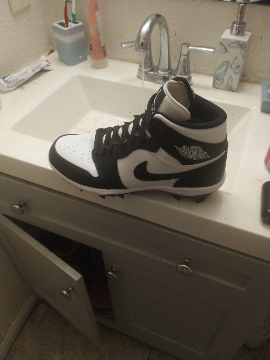 Jordan 1 Panda Cleats