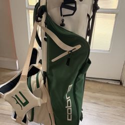 Ultralight Carry Golf Bag (Green & White)