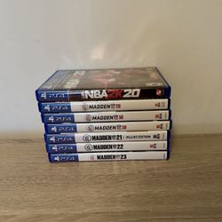 Sony PlayStation 4 PS4 Games Lot Bundle