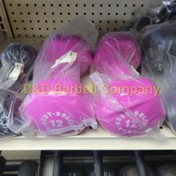 12lb Neoprene Dumbbell Weights NEW