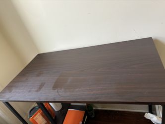 Desk With Side Shelves