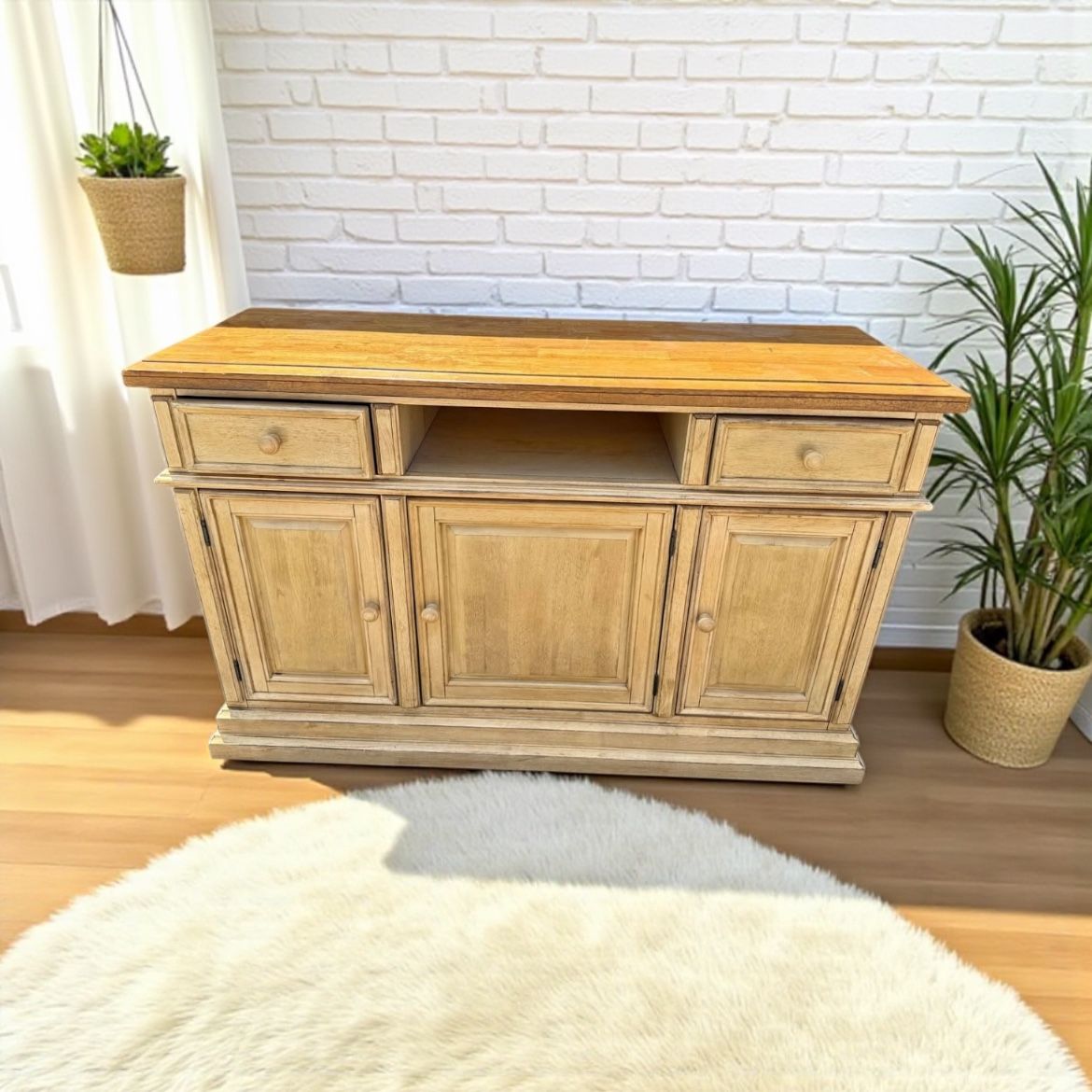 Real Wood Buffet Table/Entertainment Center/ Media Console/ Etc.  