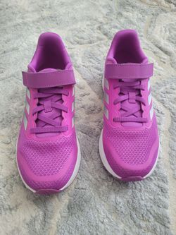 Adidas Purple kids shoes US 3