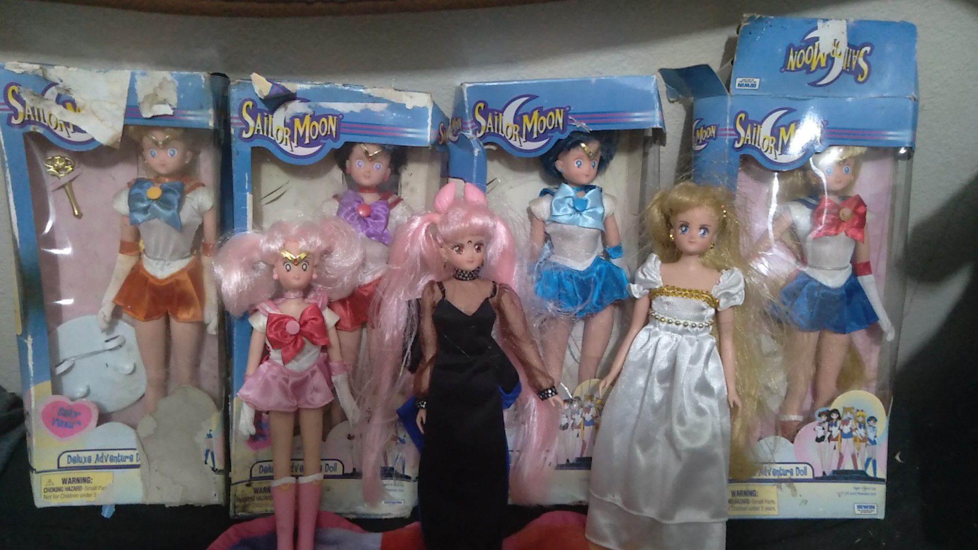 Irwin 2000 Sailor moon doll collection