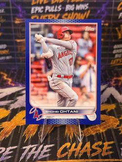 2022 Topps Shohei Ohtani #1 Royal Blue Parallel Los Angeles Angels SP
