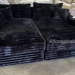 Double Chaise Sofa W/ USB Plug Brand New In Box 